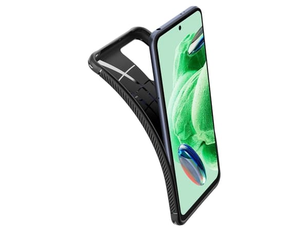 Spigen Rugged Armor, skydd, Xiaomi, Xiaomi Redmi Note 12 5G / POCO X5 5G, 16,9 cm (6.67"), Sort
