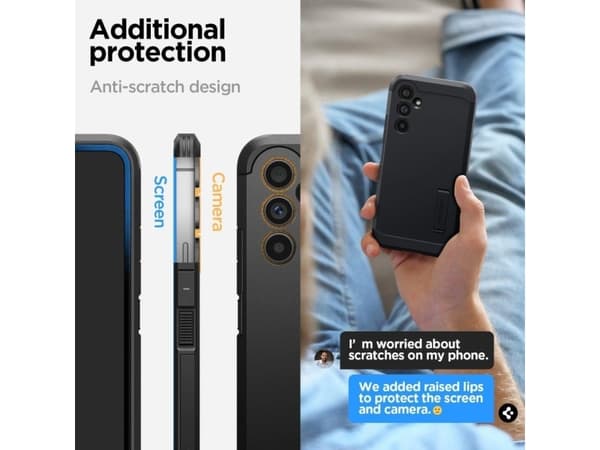 Spigen ACS05881, Omslag, Samsung, Galaxy A54 5G, 16,3 cm (6.4"), Svart
