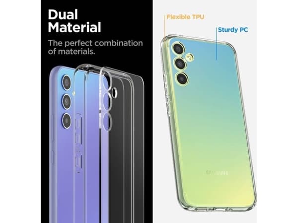 Spigen ACS05904, Suojus, Samsung, Galaxy A34 5G, 16,8 cm (6.6"), Läpinäkyvä