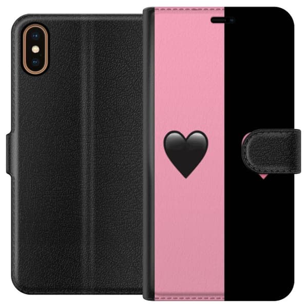 Apple iPhone X Lommeboketui Hjertene