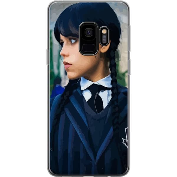 Samsung Galaxy S9 Genomskinligt Skal Wednesday