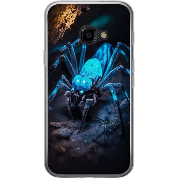 Samsung Galaxy Xcover 4 Gennemsigtig cover Edderkop Skræmmende