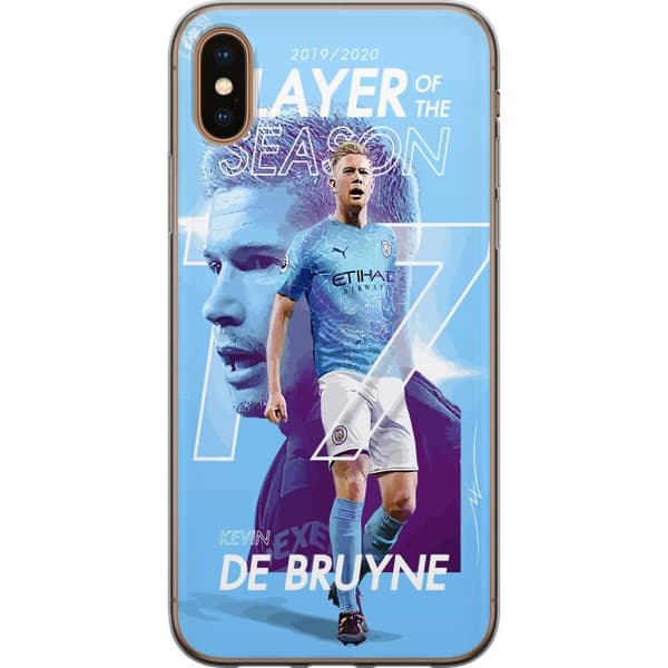 Apple iPhone XS Gennemsigtig cover Kevin De Bruyne