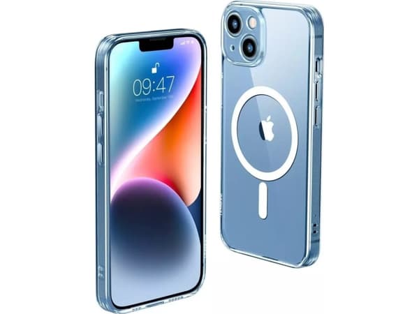 Ugreen LP642 Classy Clear Magnetic Protective Case Magnetic Gel Case for iPhone 14 Plus Clear (MagSafe-kompatibel) (90935)