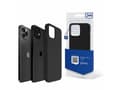 Miniatyrbilde 1 av 5: 3MK Silicone Case, iPhone 12/12 Pro, Sort