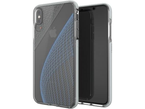 GEAR4 Victoria, Omslag, Apple, iPhone XS MAX, 16,5 cm (6.5"), Blå, Transparent
