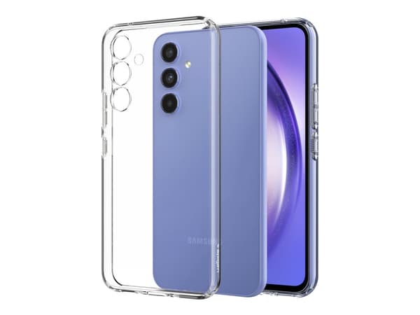 Spigen Liquid Crystal - Baksidesskydd för mobiltelefon - termoplastisk polyuretan (TPU) - CrystalClear - för Samsung Galaxy A54