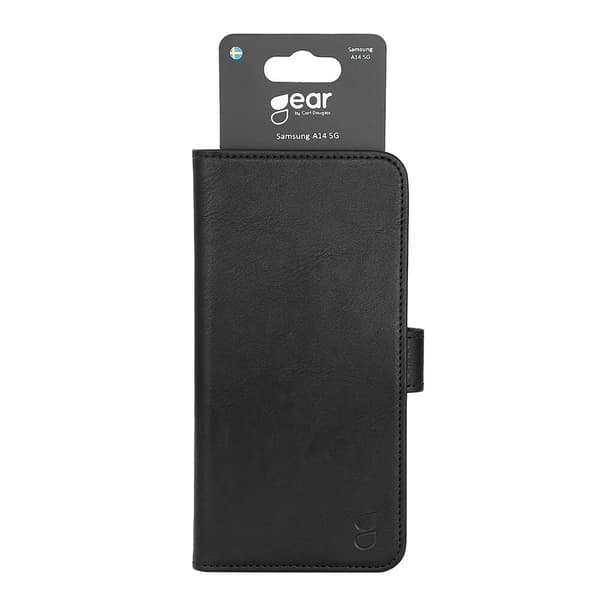 GEAR tegnebog sort til Samsung Galaxy A14 5G/A14 4G