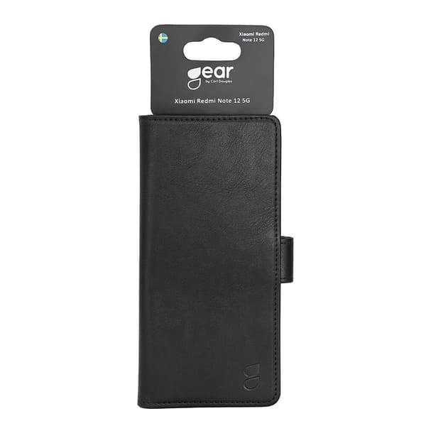 GEAR tegnebog sort til Xiaomi Redmi Note 12 5G