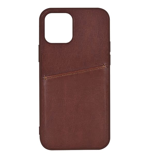 Buffalo Mobilskal PU 1 Kort - iPhone 13 Mini Brun