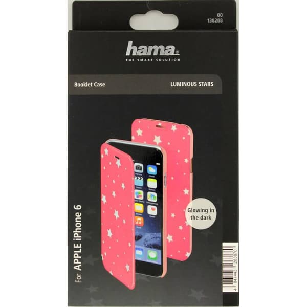 Hama Mobilfodral Självlysande Rosa - iPhone 6/6S