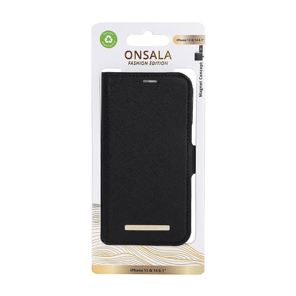 Onsala Mobiletui Eco Midnight Black iPhone 13/14/15