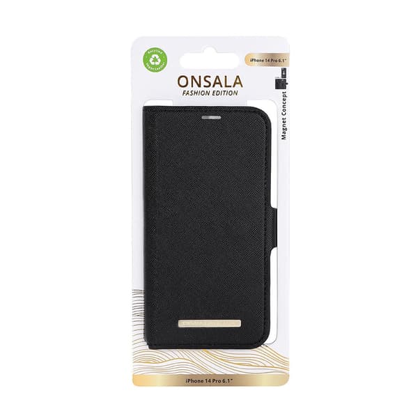 Onsala Mobildeksel ECO iPhone 14 Pro Midnight Black