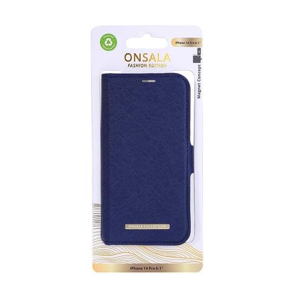 Onsala Mobildeksel ECO iPhone 14 Pro Midnight Blue