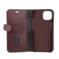 Miniatyrbillede 4 af 8: Buffalo 2in1 Wallet Leather 3 card iPhone 13/14/15 Brown