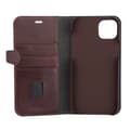 Miniatyrbillede 4 af 8: Buffalo 2in1 Wallet Leather 3 card iPhone 14 Plus Brown