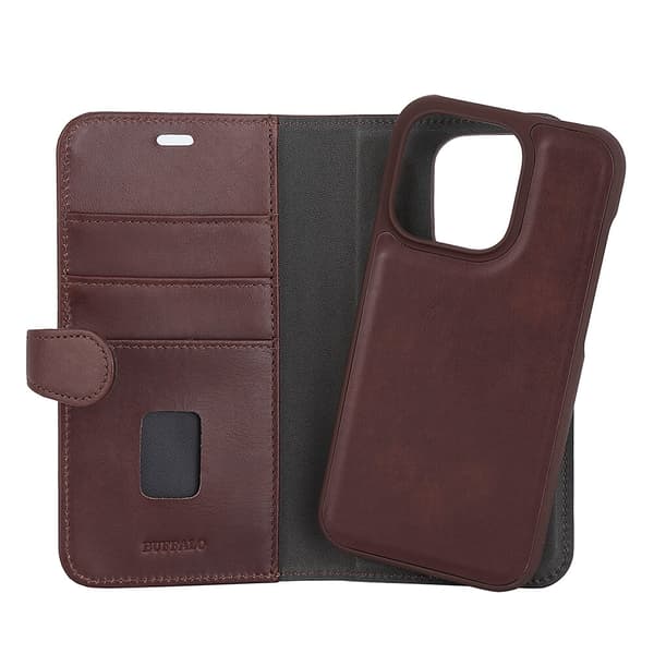 Buffalo Mobilcover iPhone 14 Pro Brun