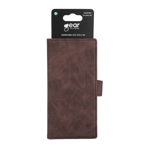 Gear Mobildeksel Brun - Samsung S23 Ultra 5G