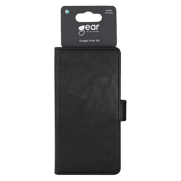 Gear Classic Mobildeksel 3-kort Google Pixel 6a Svart
