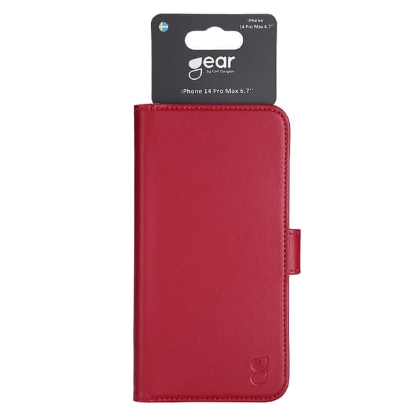 Gear Wallet Rød - iPhone 14 Pro Max