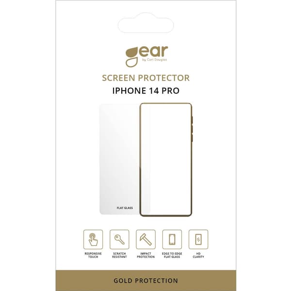 Gear Skærmbeskytter 2.5D iPhone 14 Pro
