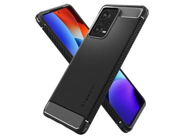 Spigen Rugged Armor, Omslag, Xiaomi, Redmi Note 12 Pro+, 16,9 cm (6.67"), Svart