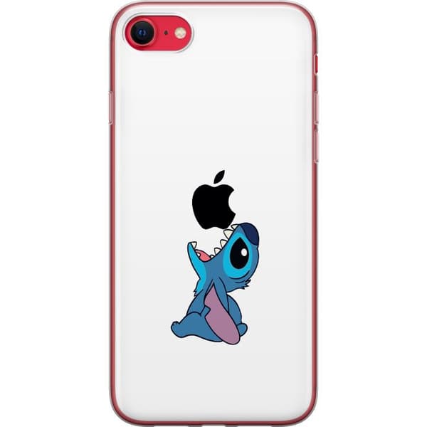 Apple iPhone 8 Genomskinligt Skal Stitch Apple