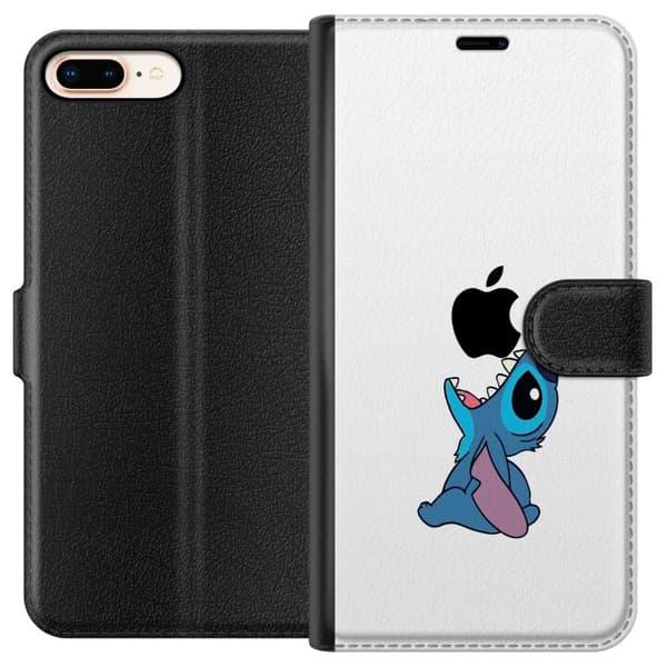 Apple iPhone 8 Plus Plånboksfodral Stitch Apple