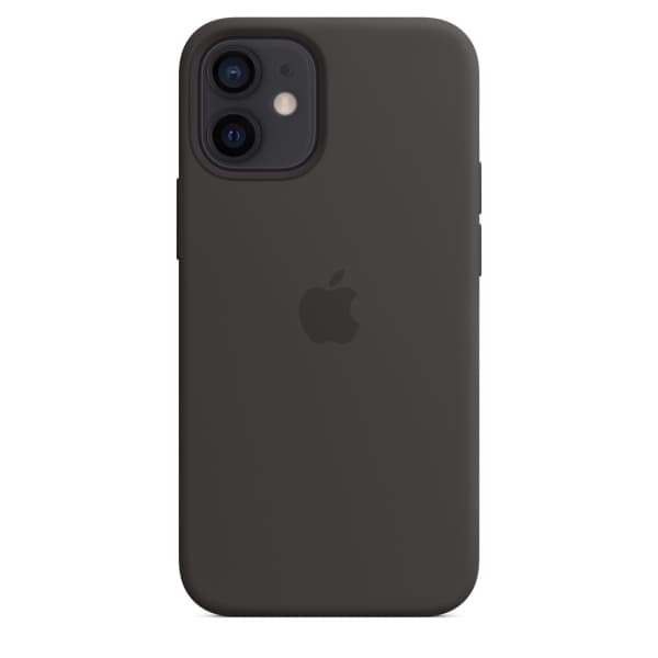 Apple iPhone 12 Mini Original Silikonskal med MagSafe - Svart