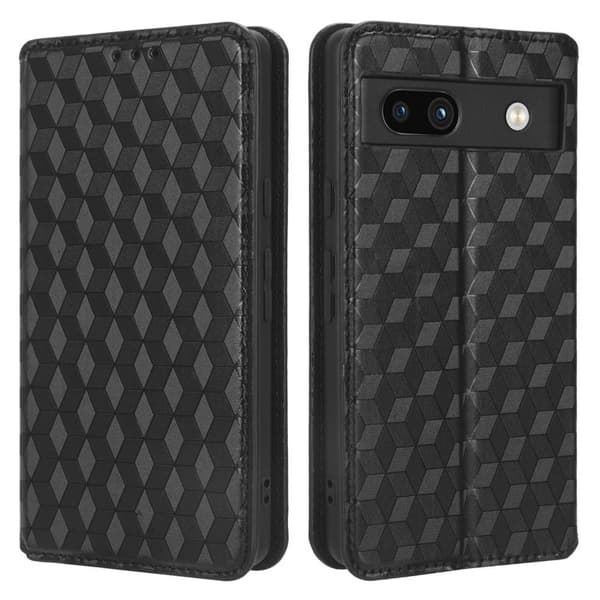 Plånboksfodral Rhombus till Google Pixel 7a - Svart