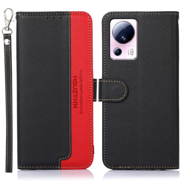 KHAZNEH Puhelimen kansi Xiaomi 13 Lite/Xiaomi Civi 2 - Musta/Punainen
