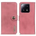 Pikkukuva 1 / 8: KHAZNEH Xiaomi 13 Pro 5G lompakkotelolle - vaaleanpunainen