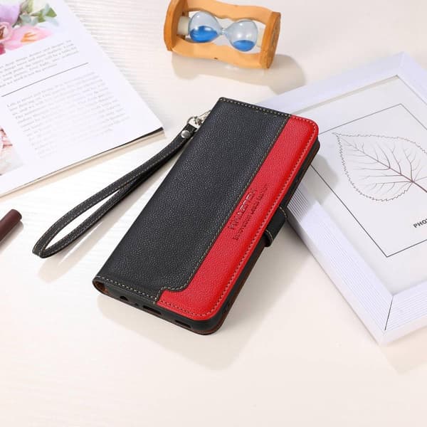 KHAZNEH telefoncover til Xiaomi 13 - sort/rød