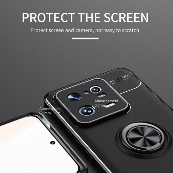 Fingerring Kickstand TPU Taske til Xiaomi 13 Pro