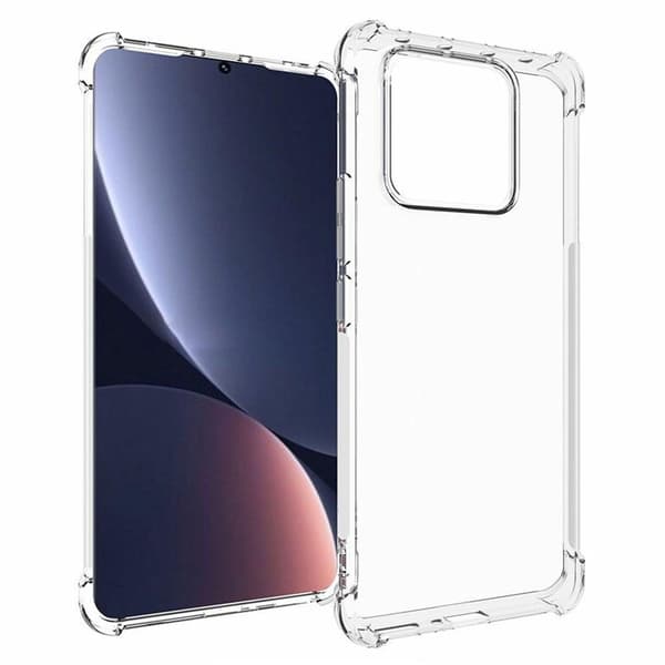 For Xiaomi 13 Pro 5G Soft TPU Phone Case Cover Enhanced Four Corners Anti-fall