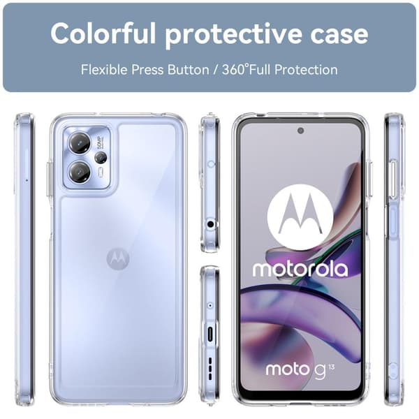 Til Motorola Moto G13/G23 TPU+Akryl Anti-dryppdeksel