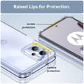 Miniatyrbilde 2 av 8: Til Motorola Moto G13/G23 TPU+Akryl Anti-dryppdeksel