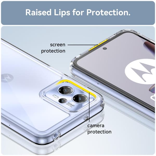 Til Motorola Moto G13/G23 TPU+Akryl Anti-dryppdeksel
