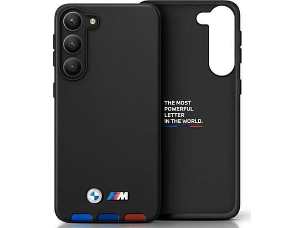 Kotelo BMW BMHCSA5422PTDK A54 musta/musta nahkainen kolmivärinen leima