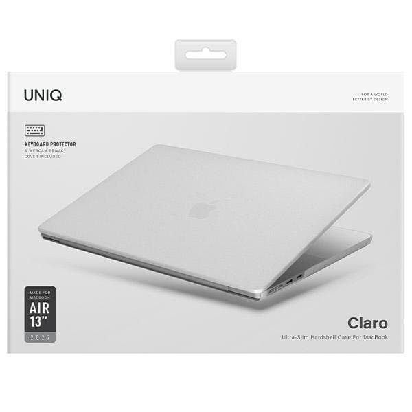 Uniq Macbook Air 13'' (2022) Skal Claro - Transparent