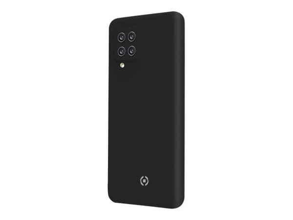 Celly Cromo - Baksidesskydd för mobiltelefon - termoplastisk polyuretan (TPU), silikonbeläggning - svart - för Samsung Galaxy A23