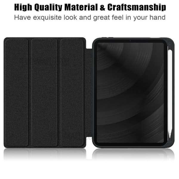 iPad mini 6 (2021) Fodral Tri-Fold PU Läder - Svart