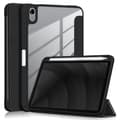 Miniatyrbild 1 av 10: iPad mini 6 (2021) Fodral Tri-Fold PU Läder - Svart