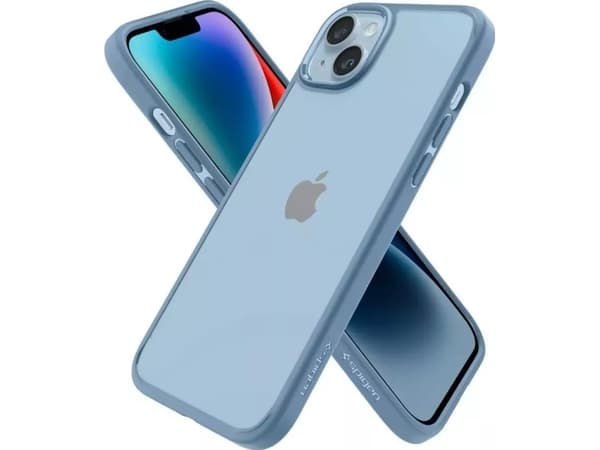 Spigen Ultra Hybrid, Suojus, Apple, iPhone 14, 15,5 cm (6.1"), Sininen