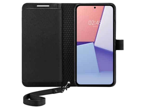 Spigen ACS05893, Lompakkokotelo, Samsung, Galaxy A54 5G, 16,5 cm (6.5"), Musta