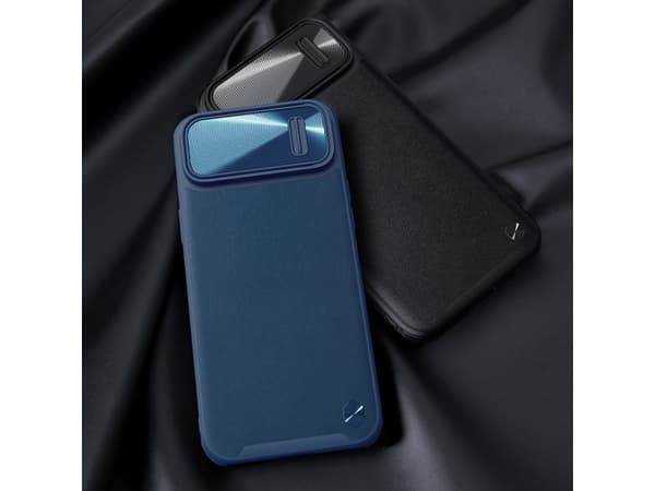 Nillkin Nillkin CamShield Leather S Case iPhone 14 fodral med kameraskydd grön