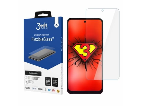 3MK 3MK Flexibelt glas Motorola Moto G53 Hybridglas
