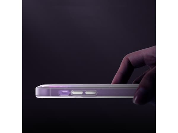 Kingxbar Kingxbar PQY Geek Series magnetisk deksel til iPhone 14 Pro Max MagSafe sølv