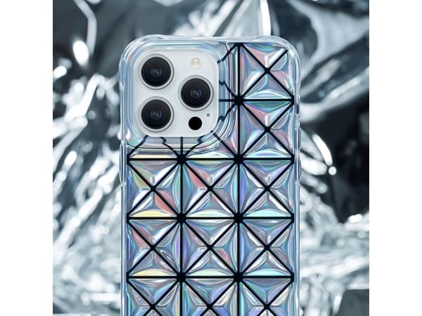 Kingxbar Kingxbar Miya Series deksel iPhone 14 Pro Max deksel bakdeksel laser farge