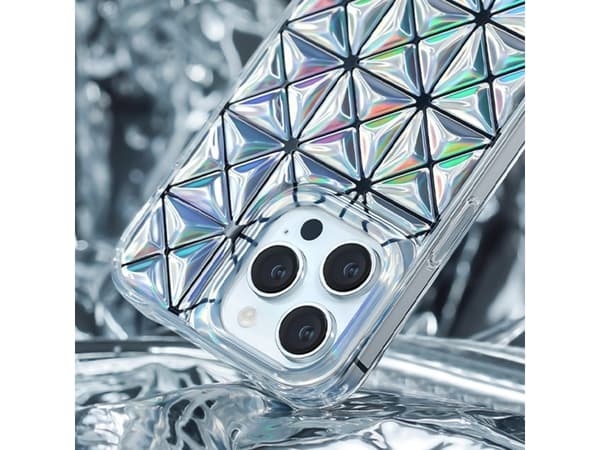 Kingxbar Kingxbar Miya Series deksel iPhone 14 Pro Max deksel bakdeksel laser farge